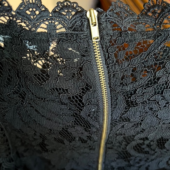 JUNIOR Black Top Lace Dress From JUMP APPAREL- Size: 11/12 - Picture 7 of 16